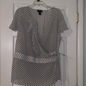 Polkadot Lane Bryant top